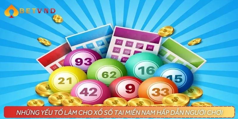 Những yếu tố làm cho xổ số tại Miền Nam hấp dẫn người chơi